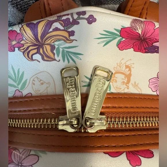 Loungefly Disney Floral Backpack - Picture 3 of 14